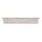 White Chinese fir wood Vintage Wall Shelf, 6" x 36" x 5"